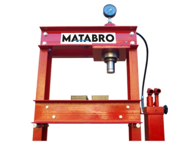 Matabro MB-P30TDP, Hydraulický lis 30t s dvourychlostní pumpou a posuvným pístem