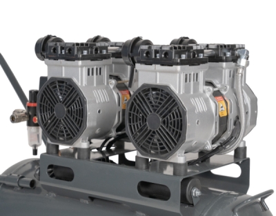 AKČNÍ SET SETMB-K203, Bezolejový kompresor 50l, 230V, 4 písty s příslušenstvím | 2x1500W | Matabro