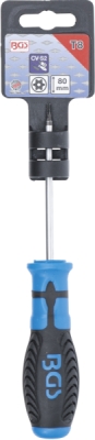 BGS 7849-T8, Šroubovák | T-profil (pro Torx) s otvorem T8 | Délka čepele 80 mm