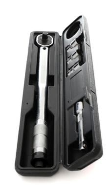 klucz dynamometryczny 1/2" 28-210 Nm 460mm z nasadkami 17/19/21mm