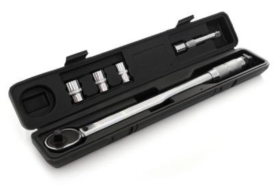klucz dynamometryczny 1/2" 28-210 Nm 460mm z nasadkami 17/19/21mm