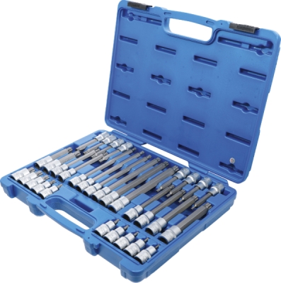 BGS 5190, Sada nástrčných hlavic | 12,5 mm (1/2") | TP-profil (pro Torx Plus) TP20 - TP70 | 32dílná