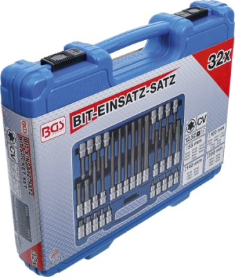 BGS 5190, Sada nástrčných hlavic | 12,5 mm (1/2") | TP-profil (pro Torx Plus) TP20 - TP70 | 32dílná