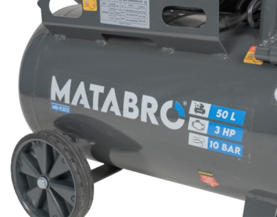 Matabro MB-K203, Bezolejový kompresor 50l, 230V, 4 písty | 2x1500W