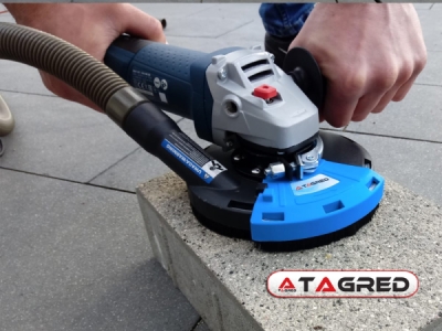 Kryt úhlové brusky s odsáváním a kartáčem 180 mm - 230 mm,  TA1114