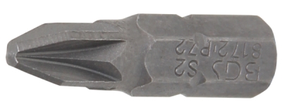 BGS 8172, Bit | Délka 25 mm | pohon vnější šestihran 6,3 mm (1/4") | křížový PZ2