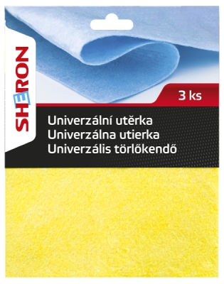 SHERON Utěrka univerzální netkaná 3 ks