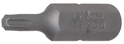 BGS 8167, Bit | Délka 30 mm | pohon vnější šestihran 8 mm (5/16") | T-profil (pro Torx) T20
