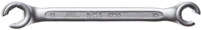 BGS 1750, Otevřený oboustranný očkový klíč | 10 x 11 mm