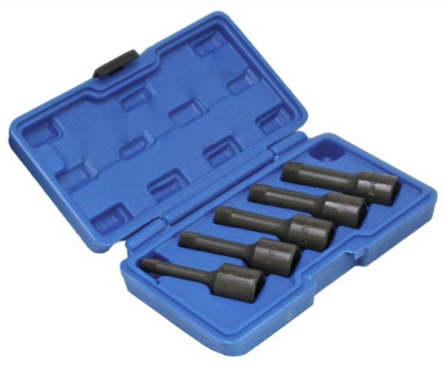 SATRA S-1036A, Vytahováky poškozených šroubů 8-16 mm, pro profil ráčny 12,5 mm (1/2")