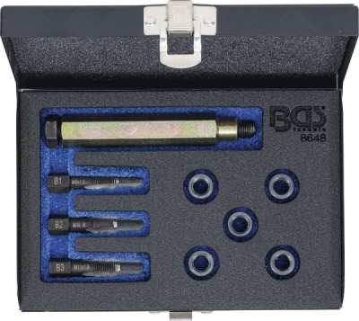 BGS 8648, Sada pro opravu závitů žhavicích svíček | M9 x 1,0