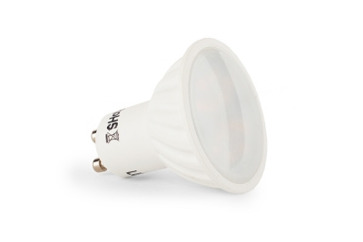 LED žárovka GU10 8W bílá teplá CCD