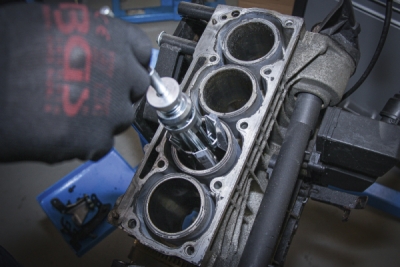 BGS 1257, Sada brusných kamenů pro přípravek pro vybrušování válců motorů č. 1157 | kámen 100 mm | K 280 | 3dílná