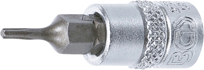 BGS 2557, Nástrčná hlavice | 6,3 mm (1/4") | T-profil (pro Torx) T7