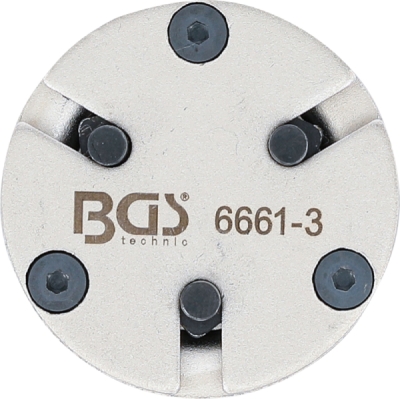 BGS 6661-3, Sada adaptérů pro stlačování brzdových pístů | univerzální | se 3 kolíky