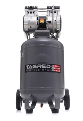 Tagred TA3396, Bezolejový vertikální kompresor 50l, 230V, 2 písty, 2000W | 10 BAR