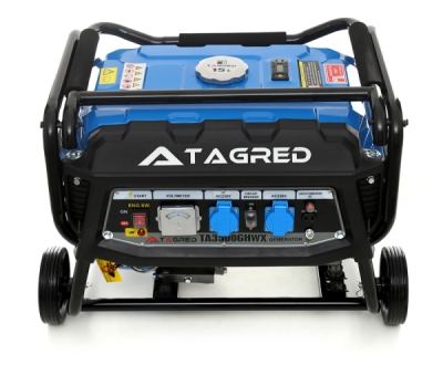 Tagred TA3500GHWX, Generátor, elektrocentrála 3500W se stabilizátorem napětí AVR, s pojezdem