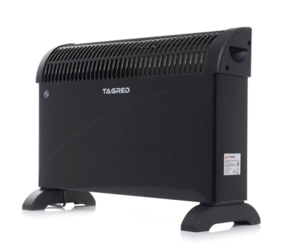 Tagred TA901B, Elektrický konvektor s termostatem 2000W, turbo vzduchu, černý