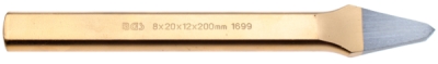 BGS 1699, Špičatý plochý sekáč | 6 x 200 mm