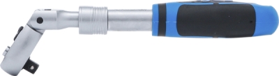 BGS 25128, Sada přepínacích ráčen | teleskopická, úhlová | 6,3 mm (1/4") - 10 mm (3/8") - 12,5 mm (1/2") | 3dílná