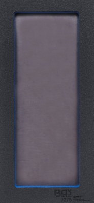 BGS 9275, Vložka do dílenského vozíku 1/3: odkládací přihrádka s magnetickou podložkou | 129 x 348 x 14 mm