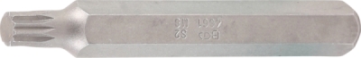BGS 4861, Bit | Délka 75 mm | pohon vnější šestihran 10 mm (3/8") | vnitřní tisícihran (pro XZN) M8