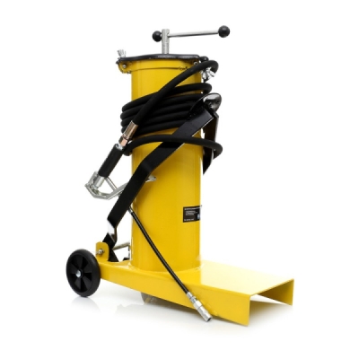 Kraft&Dele KD1441, Nožní mazací pistole 6L | 25 MPa, hadice 4 m, robustní provedení