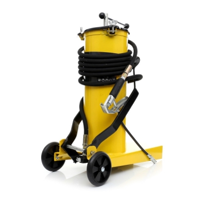 Kraft&Dele KD1441, Nožní mazací pistole 6L | 25 MPa, hadice 4 m, robustní provedení