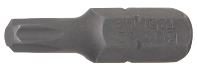 BGS 8193, Bit | Délka 25 mm | pohon vnější šestihran 6,3 mm (1/4") | T-profil (pro Torx) T25