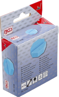 BGS 72109, Gumová podložka | pro zvedák | 70 x 70 x 26 mm