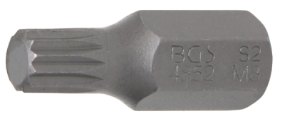 BGS 4852, Bit | Délka 30 mm | pohon vnější šestihran 10 mm (3/8") | vnitřní tisícihran (pro XZN) M8