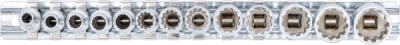 BGS 2150, Sada nástrčných hlavic Gear Lock | 6,3 mm (1/4") | 13dílná