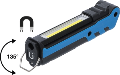 BGS 85334, Akumulátorová polohovací lampa | COB-LED | 5 W
