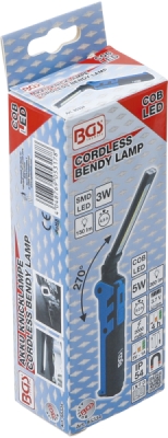 BGS 85334, Akumulátorová polohovací lampa | COB-LED | 5 W