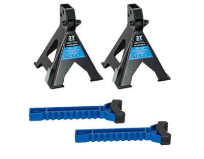 Matabro SET-ZVE23, Akční set zvedák 3 t s podpěrami | provozní tlak 8–12 bar, zdvih 145–400 mm