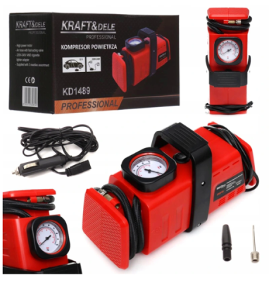 KD1489, Kompresor do auta 12/230V
