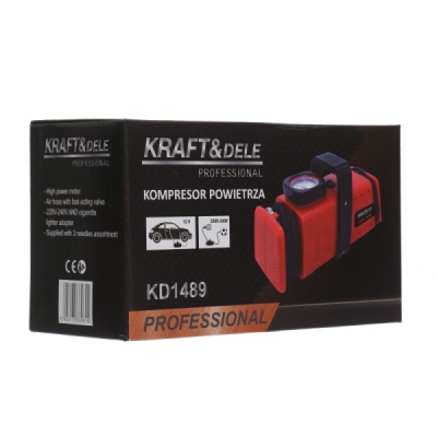 KD1489, Kompresor do auta 12/230V