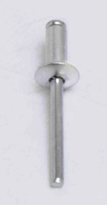 ASTA A-BR3264/100, Trhací nýty hliník-ocel s plochou hlavou 3,2x6,4 mm | pevné spojení