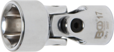 BGS 2457, Šestihranná nástrčná hlavice s kardanovým kloubem | 10 mm (3/8") | 17 mm