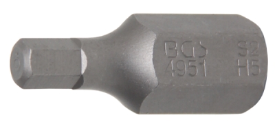 BGS 4951, Bit | Délka 30 mm | pohon vnější šestihran 10 mm (3/8") | vnitřní šestihran 5 mm