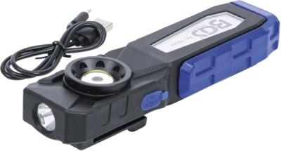 BGS 70051, Montážní COB LED lampa s magnetem a háčkem | sklopná