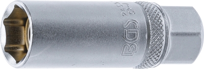 BGS 2469, Nástrčná hlavice na zapalovací svíčky s magnetem, šestihranná | 10 mm (3/8") | 16 mm