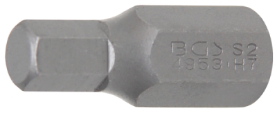 BGS 4953, Bit | Délka 30 mm | pohon vnější šestihran 10 mm (3/8") | vnitřní šestihran 7 mm