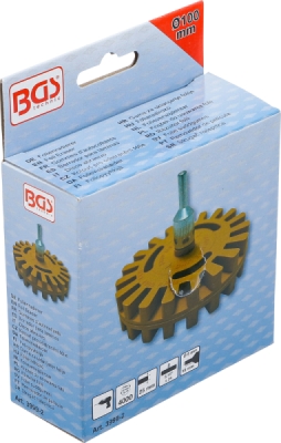 BGS 3999-2, Lamelový kotouč pro odstranění fólie | s lamelami | O 100 mm
