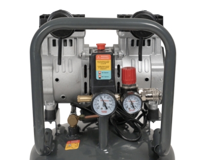 AKČNÍ SET SETMB-K207, Bezolejový vertikální kompresor 50l, 230V, 2 písty, s příslušenstvím | 2000W | 10 BAR | Matabro