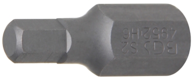 BGS 4952, Bit | Délka 30 mm | pohon vnější šestihran 10 mm (3/8") | vnitřní šestihran 6 mm