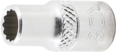 BGS 10873, Nástrčná hlavice dvanáctihranná | 6,3 mm (1/4") | 1/4"
