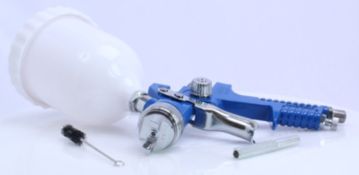 SATRA W98G Stříkací pistole HVLP s velkým průtokem, tryska 1,4 mm, zásobník 600 ml, nízký tlak---