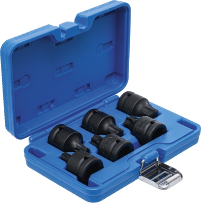 BGS 5055, Sada silových nástrčných hlavic | 20 mm (3/4") | T-profil (pro Torx) T55 - T100 | 6dílná
