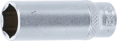 BGS 10513, Nástrčná hlavice, šestihranná, prodloužená | 6,3 mm (1/4") | 13 mm